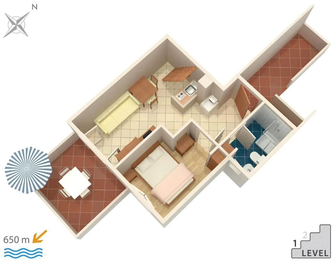 Apartments With A Parking Space Krk - 9718 Krk Town Croatia